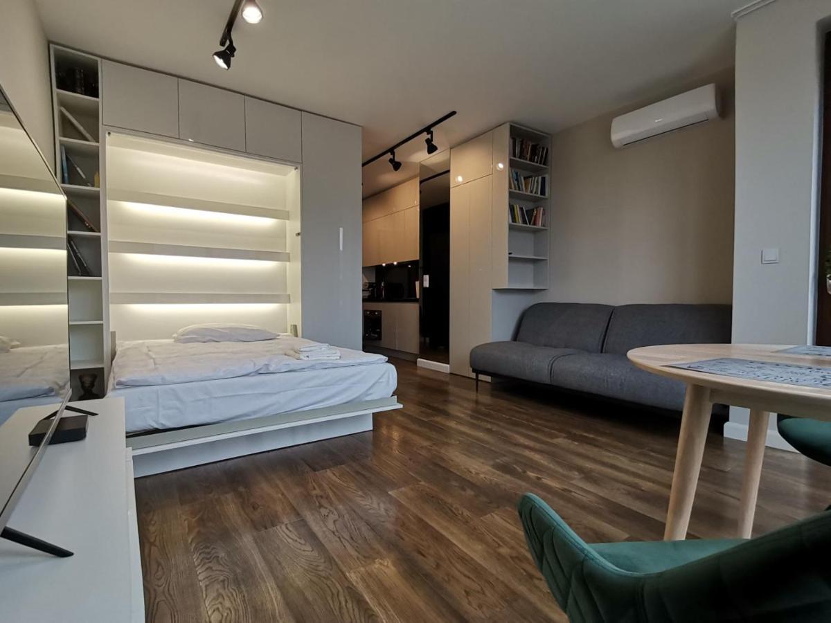 Ferienwohnung Nowoczesny Apartament Z Widokiem Warschau Exterior foto