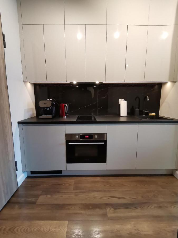 Ferienwohnung Nowoczesny Apartament Z Widokiem Warschau Exterior foto